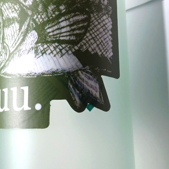 Fish Print Glass Bottle NIP - Picture 5 of 9